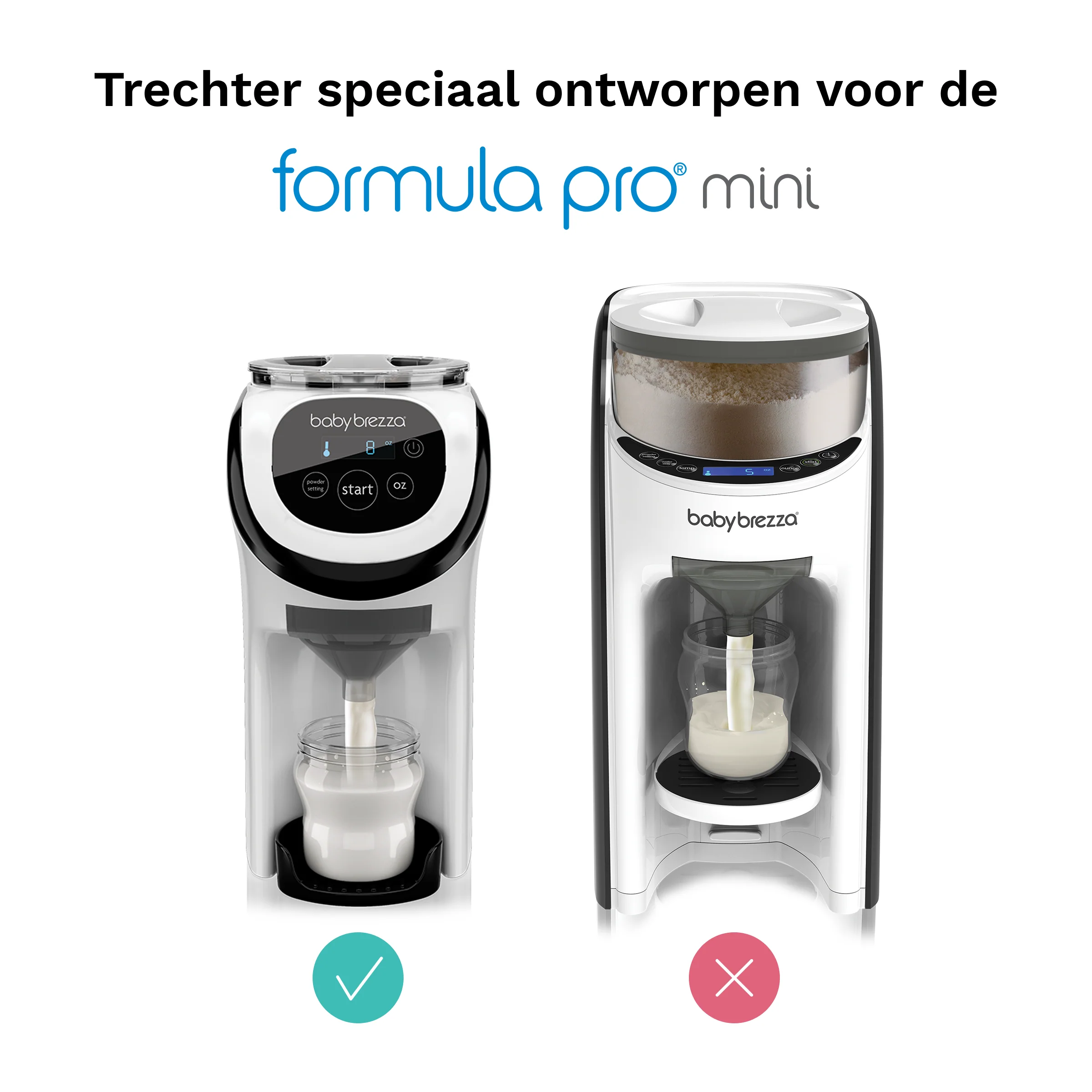 Trechter en deksel voor Formula Pro Mini - Image 3